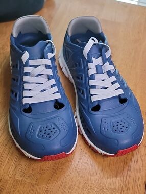 Crosskix APX multi-use athletic water shoes in a Pacific blue